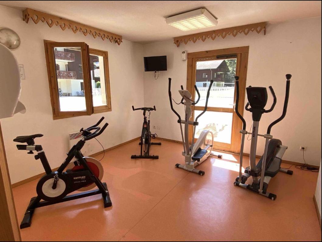 Appartement Renove T2, Vue Montagne Samoëns Exterior foto